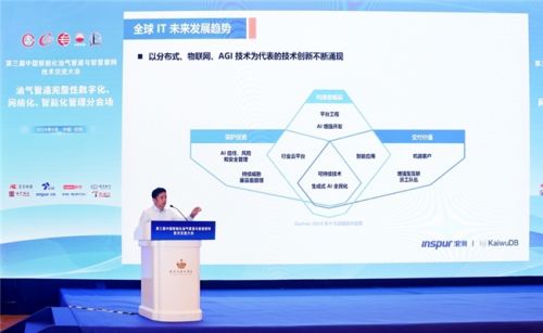 浪潮KaiwuDB受邀出席中国智能化油气管道与智慧管网技术交流大会，展现数据处理与存储新突破